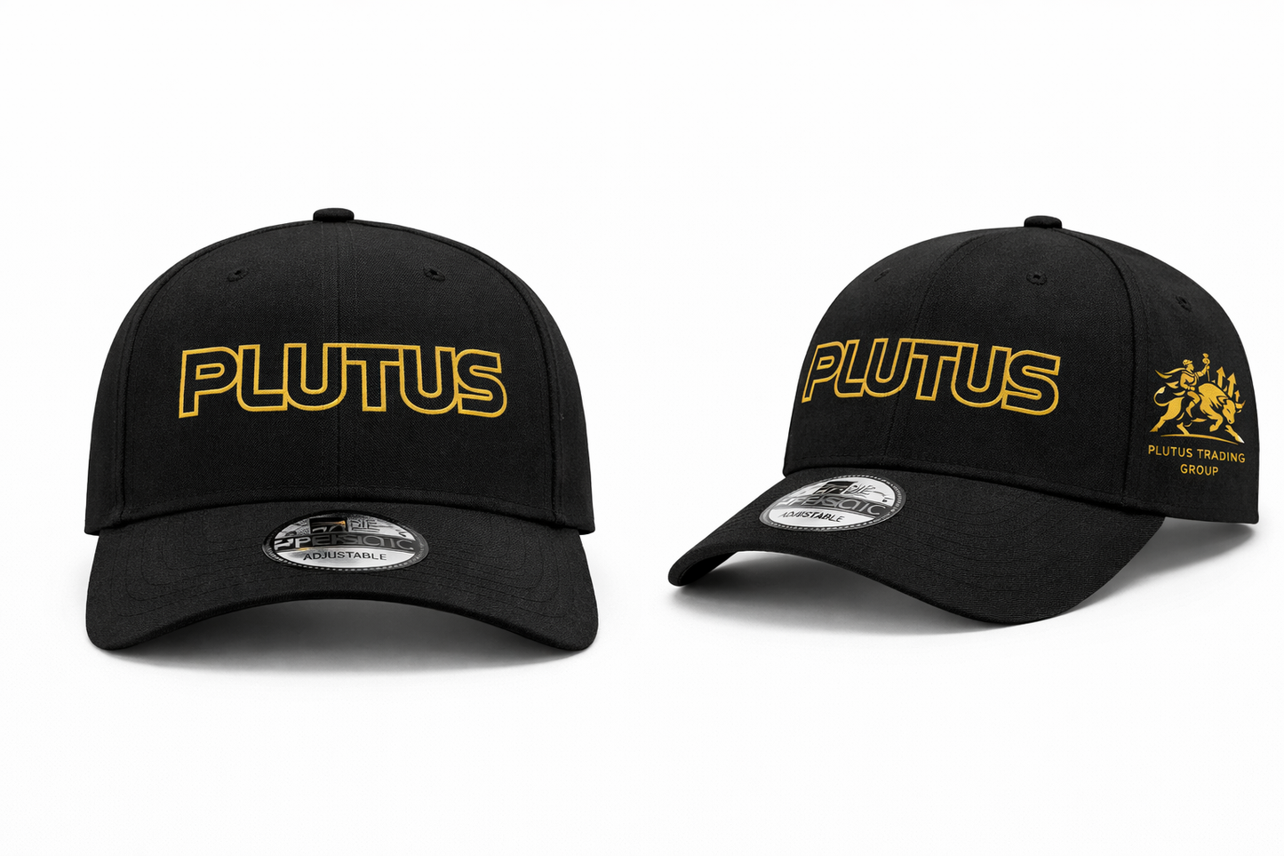 Plutus Gold Signature Snapback Hat