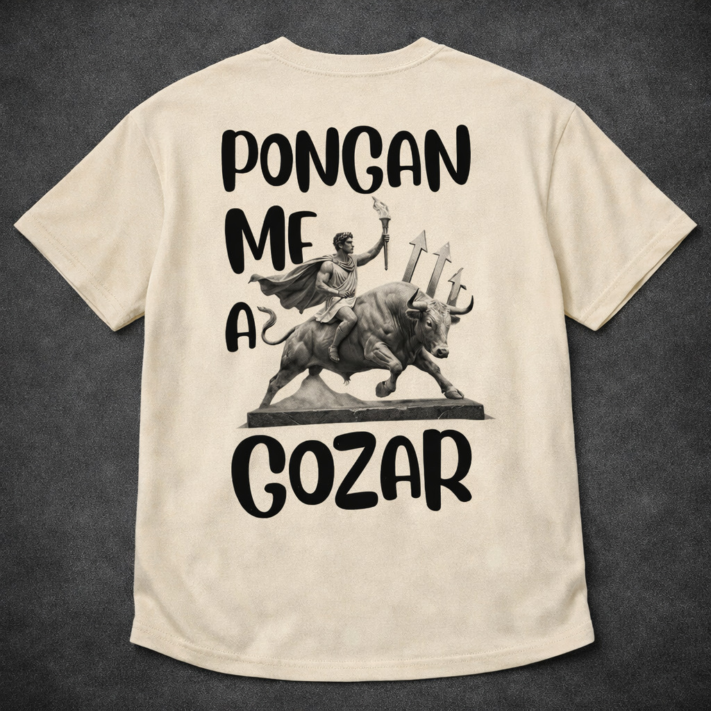Plutus “Pónganme a Gozar” T-Shirt